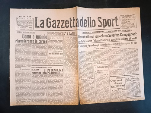 Pagina giornale gazzetta - pagina,