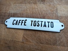 Insegna Caffè Vintage Smaltata