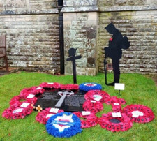 Soldatino esercito metallo 16"