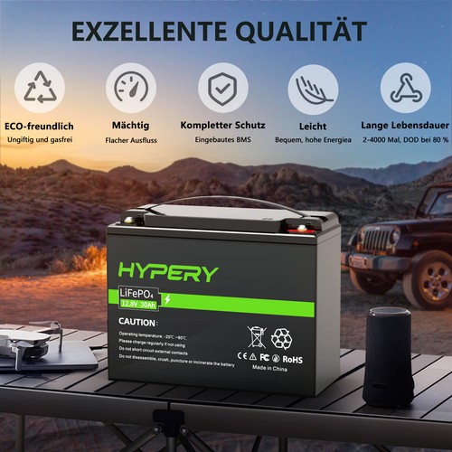 Batteria litio 12v 30ah - batteria, al