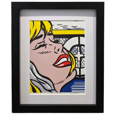 Roy Lichtenstein Signed in the