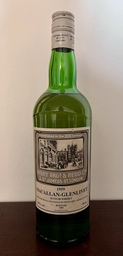 Bottiglia whisky macallan - bottiglia,