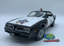 Franklin Mint Pontiac Firebird Police 1977, in scala 1:24, (3214) , vintage