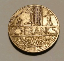 10 FRANCHI del 1984 - MONETA della REPUBBLICA FRANCESE