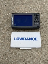 Lowrance Elite-7 HDI GPS Fishfinder unità principale solo con copertura solare, non testato