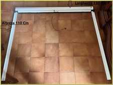 Zanzariera Alluminio A Rullo Pronta 130 x 110