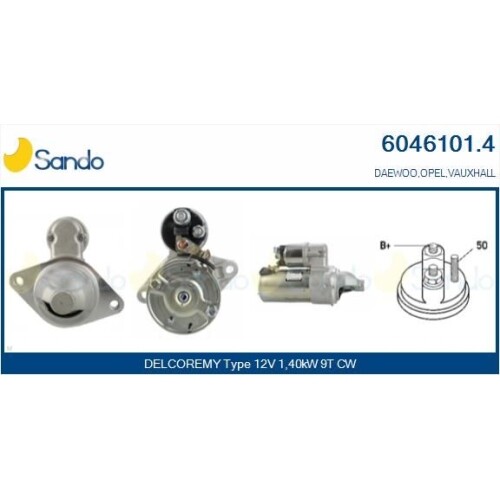 Motorino avviamento sando - di,