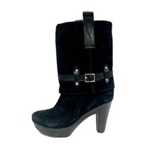 Charles David Black Suede