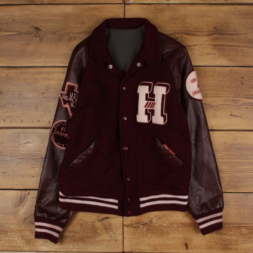 Vintage wool varsity jacket - vintage,
