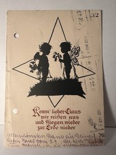 1930 cartolina artistica per