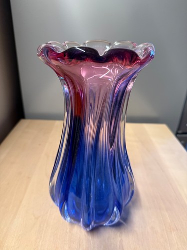 Vaso vetro soffiato - vaso,