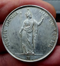 5 Lire 1848 Milano Governo Provvisorio Mspl