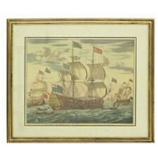 Quadro con Stampa di Antico Veliero completo di cornice CM 60x52