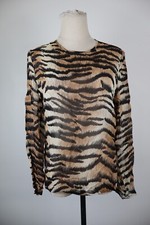 BLUMARINE MAGLIA DONNA TG. 42  WOMAN CASUAL VINTAGE T-SHIRT ITALY RAYON