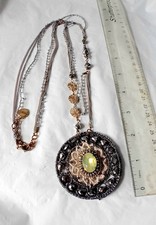 Hallhuber Collana con Ciondolo