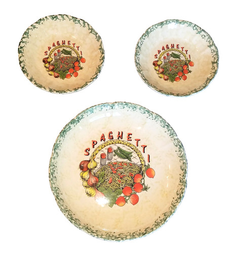 Set servizio spaghetti - , vintage