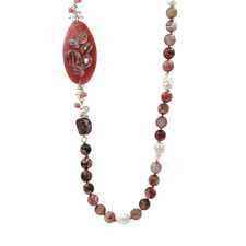 Collana bouganville con - "bouganville",