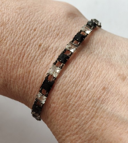 Bracciale tennis art decò - tennis,