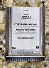 John Smoltz 2023 Topps Museum