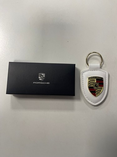 Portachiavi porsche bianco - bianco, in