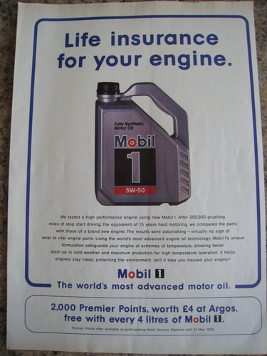Mobil synthetic motor - mobil,