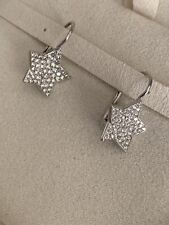 Orecchini brillanti G color ct. 0.64 - oro bianco 18k