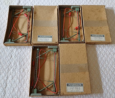 Marklin 7012. Palo alimentazione linea aerea, 3 conf. 6 pezzi. Conf.  anni '50.