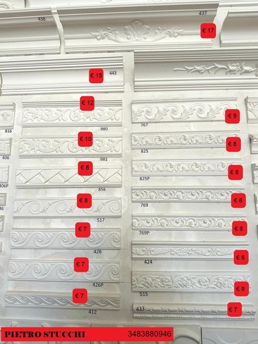 Fregi decorativi stucchi bordi - fregi,
