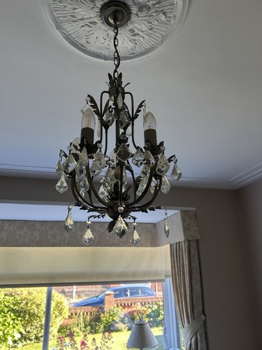 Lampadario vintage luci - lampadario,