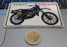 (0449) Adesivo originale sticker 70 80 kaiman CIMATTI