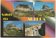 SUTERA - CALTANISSETTA - SALUTI DA... - VEDUTINE - VIAGG. -42418-