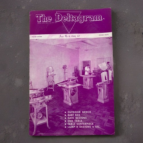 Deltagram woodworking magazine - deltagram,