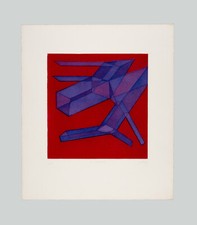 Achille PERILLI - "Ab absurdum", 1972 - Acquaforte, 56,5 x 49,5 cm