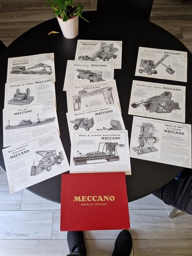 Meccano notices modèles - meccano, :modèles