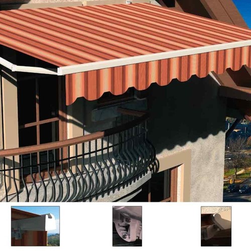Tenda sole bracci e barra - da, a