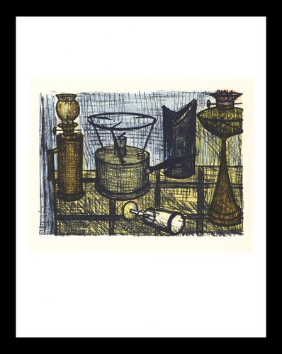 1967 bernard buffet litografia - 1967,
