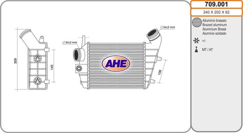 Intercooler alfa romeo 156 - alfa,