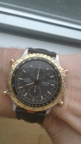 Citizen chronograph pilot - chronograph,