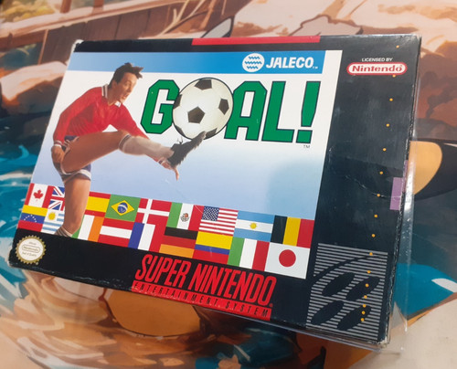 Goal super nintendo snes - super,