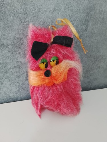 Antique plush dog doll - dog, toy