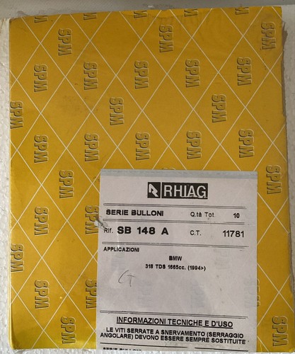 Bulloni testata rhag 148 a - rhag,