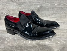 Scarpe uomo Cesare Paciotti formali/eleganti, UK 7,5 pelle nera. OTTIMO