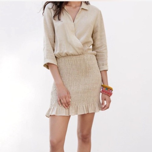 Abito zara elegante beige - elegante,