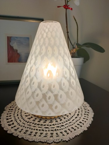 Lampada tavolo vintage murano - tavolo,
