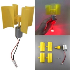 Kit Turbina Eolica Verticale 130 Mm Turbina Eolica Modello Istruzioni