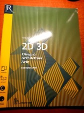 2D 3D Disegno, Architettura, Arte Vol. 1 [ LIBRO+ESERCIZIARIO+ALBUM VERIFICHE ]