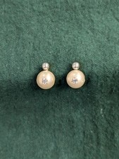 Coppia di orecchini a perno