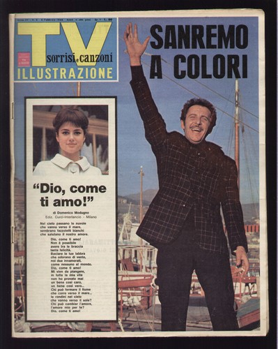 Sorrisi 1966 modugno - sorrisi, 6/1966