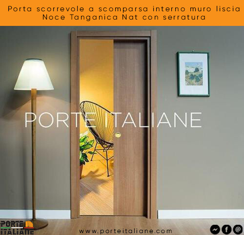 Porta scorrevole scomparsa - porta,