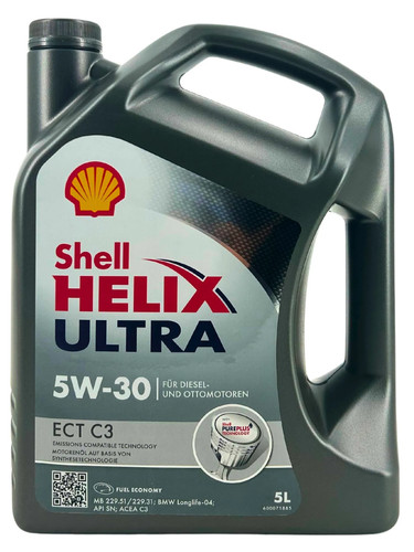 Shell helix ultra ect - c3, 5w-30